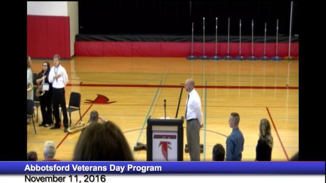 Abbotsford Veterans Day Program November 11, 2016