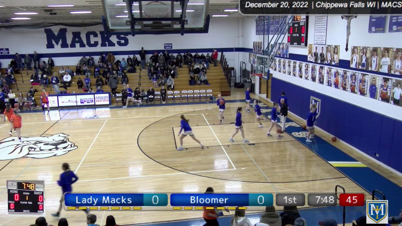 Lady Macks Basketball v Bloomer