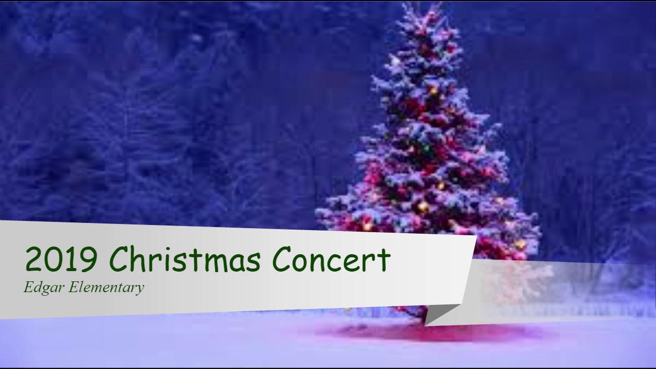 2019 ES Christmas Concert